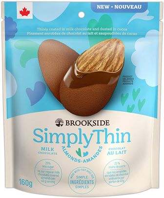 BROOKSIDE Milk Chocolate Almond 160g