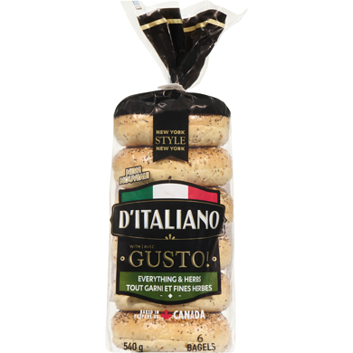O'DOUGHS EVERYTHING & HERBS BA 540 g