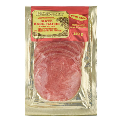 HARVEST Sliced Back Bacon 250g