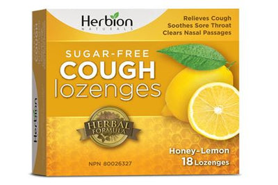 HERBION Lozenges Honey Lemon 18's
