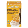 Summer Fresh Snack' N Go Roasted Garlic Hummus & Flatbread, 83 g, 85 g