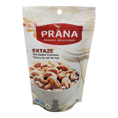 PRANA Organic Sea Salted Cashews 150g