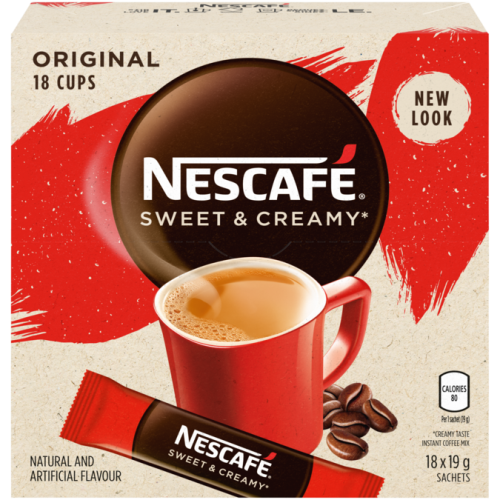 NESCAFE Sweet & Creamy 18x19g