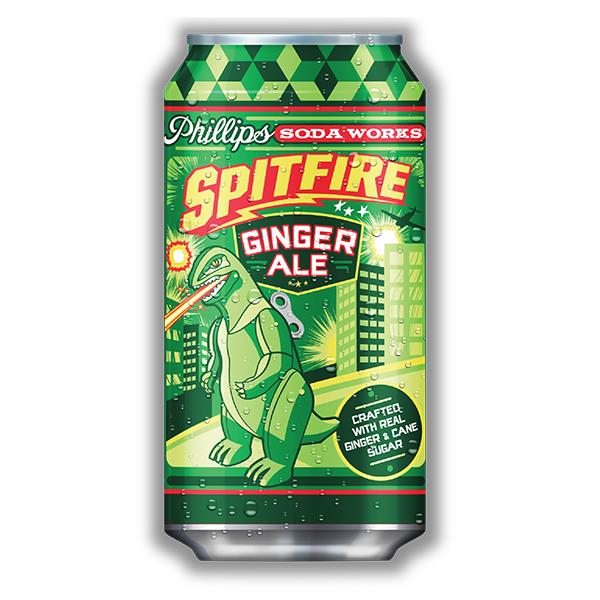 Phillips Spitfire Ginger Ale, 1 ct