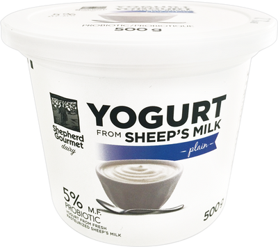 Shepherd Gourmet Yogurt from Sheep's Milk, 500 g