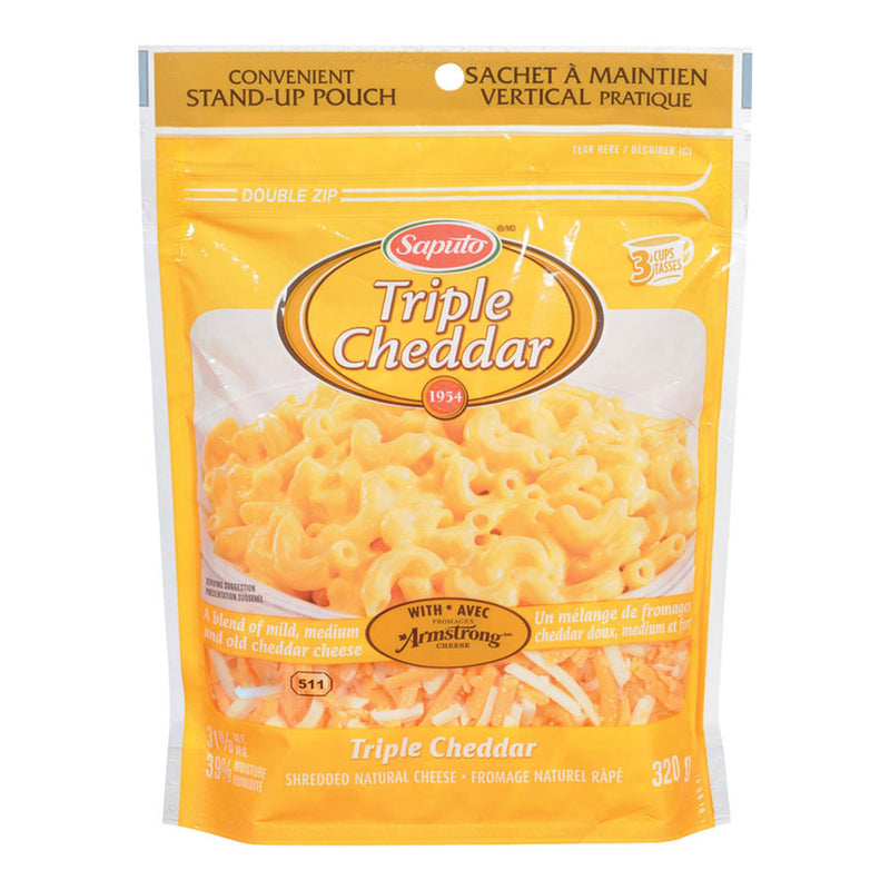 SAPUTO Triple Cheddar Cheese 320G