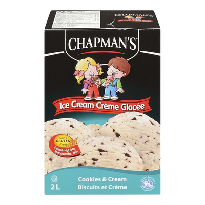 Chapman's Cookies & Cream Ice Cream, 2 l
