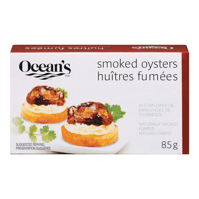 Ocean's Smoked Oysters, 85 g