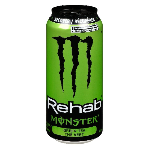 MONSTER REHAB GREEN TEA 458 ml