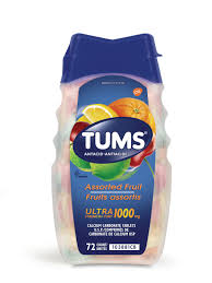 TUMS Assorted Fruit Antacid 72's