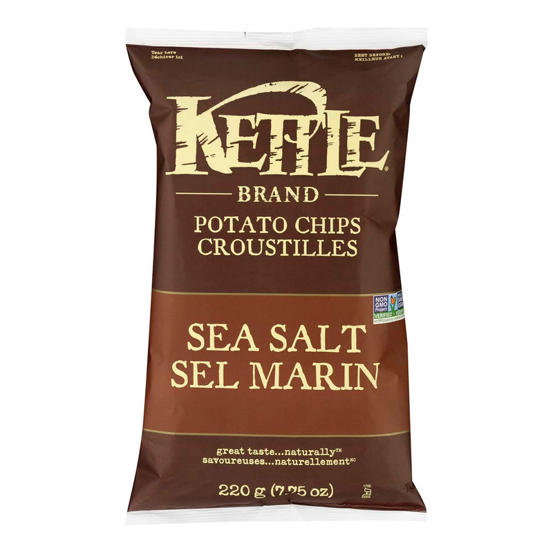 KETTLE Sea Salt Potato Chips 220g