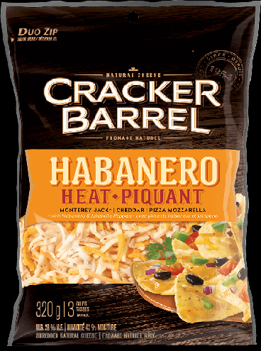 CRACKER BARREL Habanero Shredded 320g
