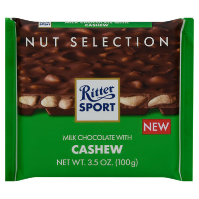 Ritter Sport with Cashew Milk Chocolate, 99 g
