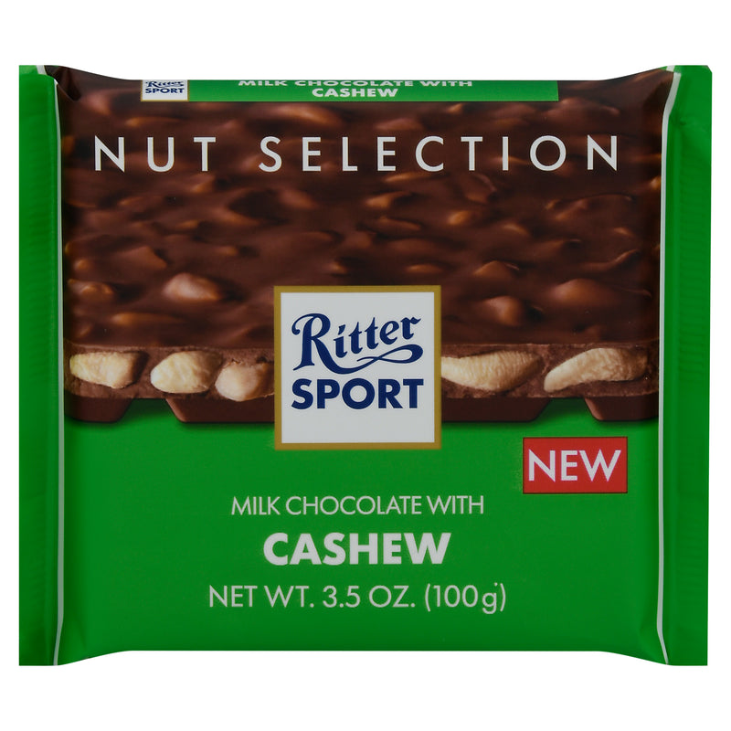 Ritter Sport with Cashew Milk Chocolate, 99 g