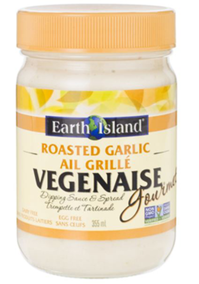 EARTH ISLAND Roasted Garlic Vegenaise 355g