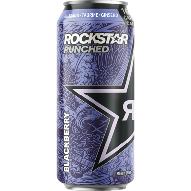 ROCKSTAR PUNCHED BLACKBERRY 473 ml