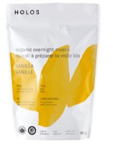 HOLOS VANILLA OVERNIGHT MUESLI 90 g