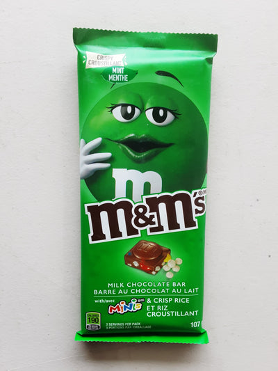 M&M's Milk Chocolate Bar Crisp Rice, 107 g