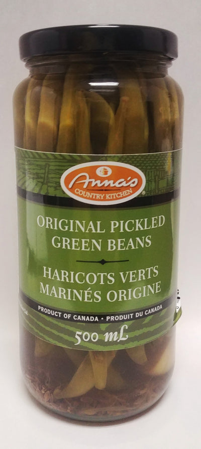 ANNA'S GREEN BEANS PICKLED ORI 500 ml