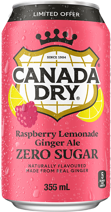 GINGER ALE RASP ZERO SUGAR355M 1 ea