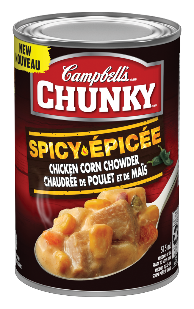 CAMPBELLS CHUNKY SPCY CHKN CRN 515 ml