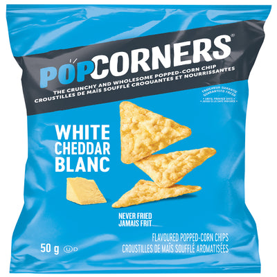 POPCORNERS WHITE CHEDDAR 50 g