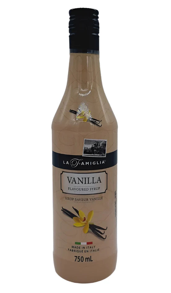 LA FAMIGLIA VANILLA SYRUP SUGA 750 ml