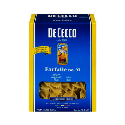 DeCecco Farfalle, 454 g