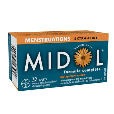 MIDOL PMS XTR STRENGTH CAPS 32 EA