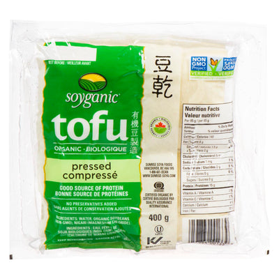 Soyganic Pressed Tofu, 400 g