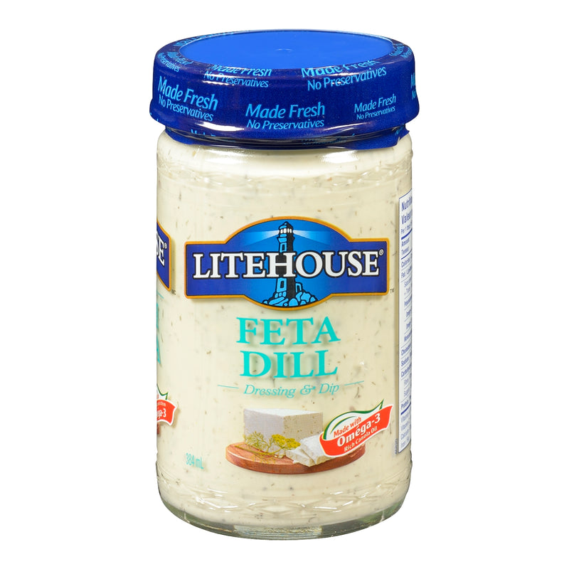 Litehouse Feta Dill Dressing, 384 mL