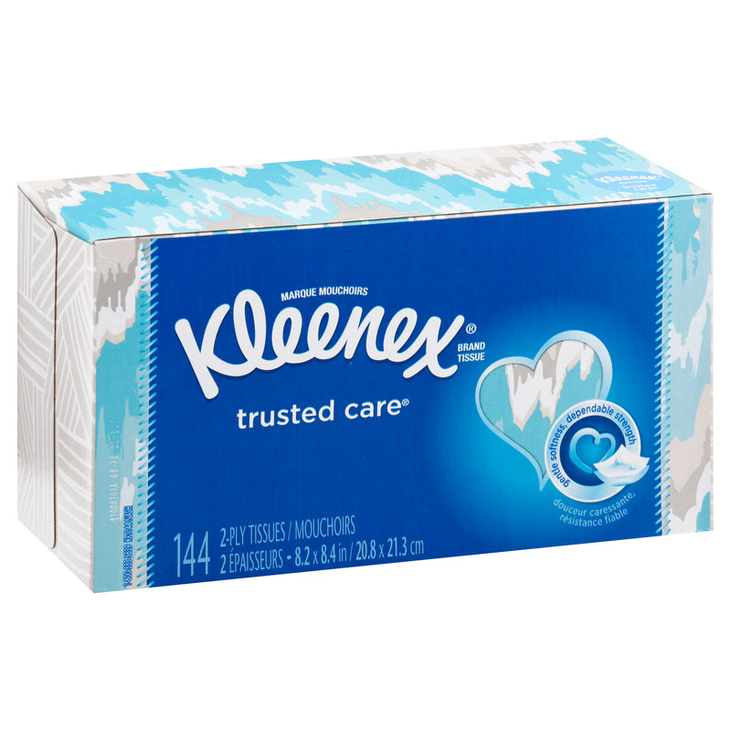 Kleenex Trusted Care 2-Ply Tissue, 144 sheets