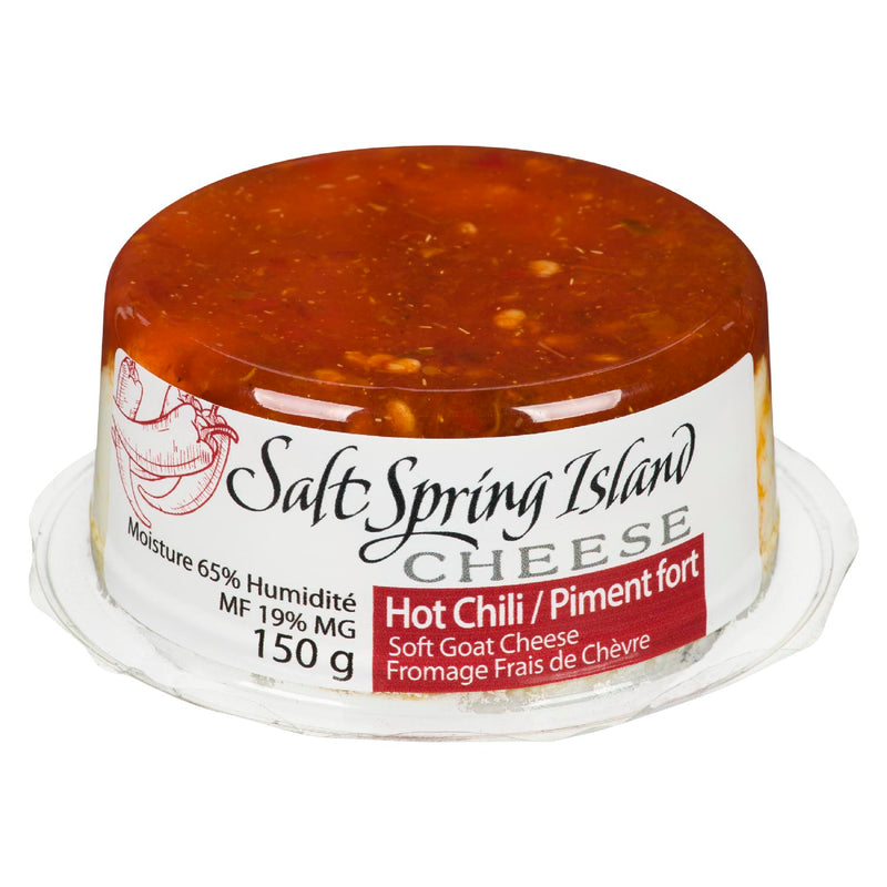 Salt Spring Island Hot Chili Soft Goat Cheese, 150 g