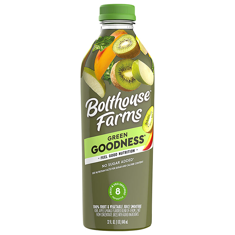 Bolthouse Farms Green Goodness 100% Fruit Juice Smoothie, 946 mL