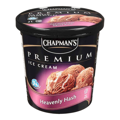 CHAPMAN'S Heavenly Hash Ice Cream 2L