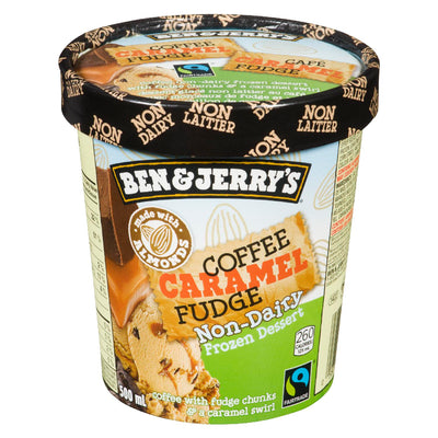 BEN & JERRY'S Coffee Caramel Fudge Non-Dairy 500 mL
