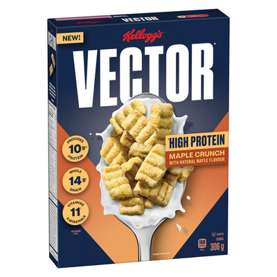 Kellogg's Vector Maple Crunch, 306 g