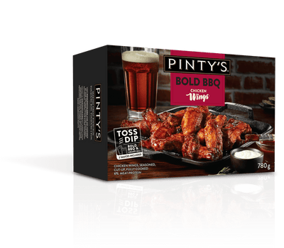 Pinty's Bold BBQ Chicken Wings, 780 g
