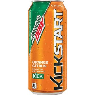 MOUNTAIN DEW Kickstart Orange 473ml