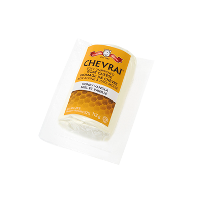 CHEVRAI Soft Goat Cheese Honey Vanilla 113g