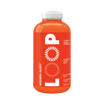 LOOP Clementine Orange Strawberry Raw Cold-Pressed Juice 355ml