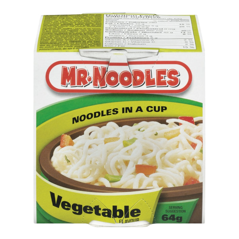 MR NOODLES Vegetable Noodles In A Cup 64g