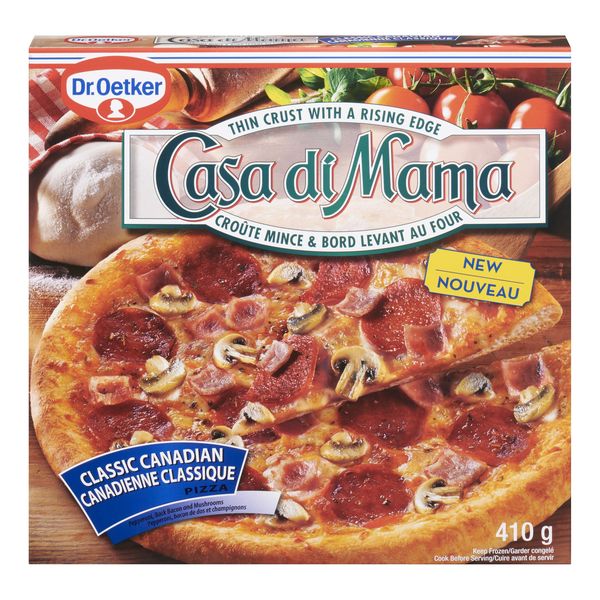 Casa Di Mama Classic Canadian Pizza, 410 g