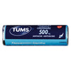 TUMS Peppermint Antacid 500mg
