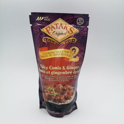 Patak's Original Spicy Cumin & Ginger Cooking Sauce, 1 ct
