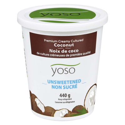 Yoso Cultured Unsweetened Coconut, 440 g