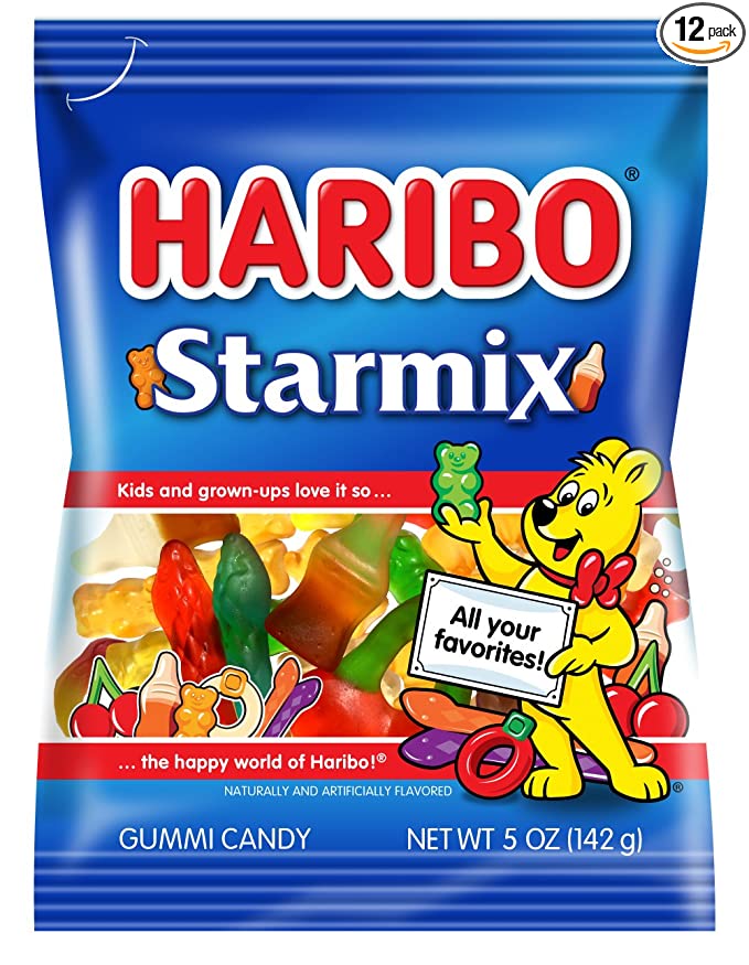 HARIBO Starmix Gummi Candy 142g
