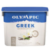 Olympic Greek Vanilla Yogurt, 1.75 kg