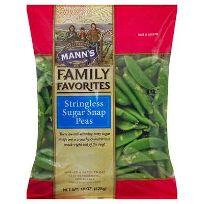 Mann's Stringless Sugar Snap Peas, 425 g