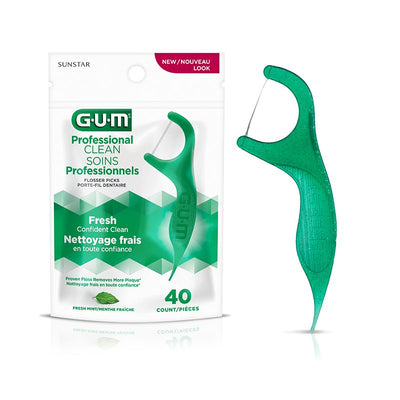 GUM Flosser Picks' 40's